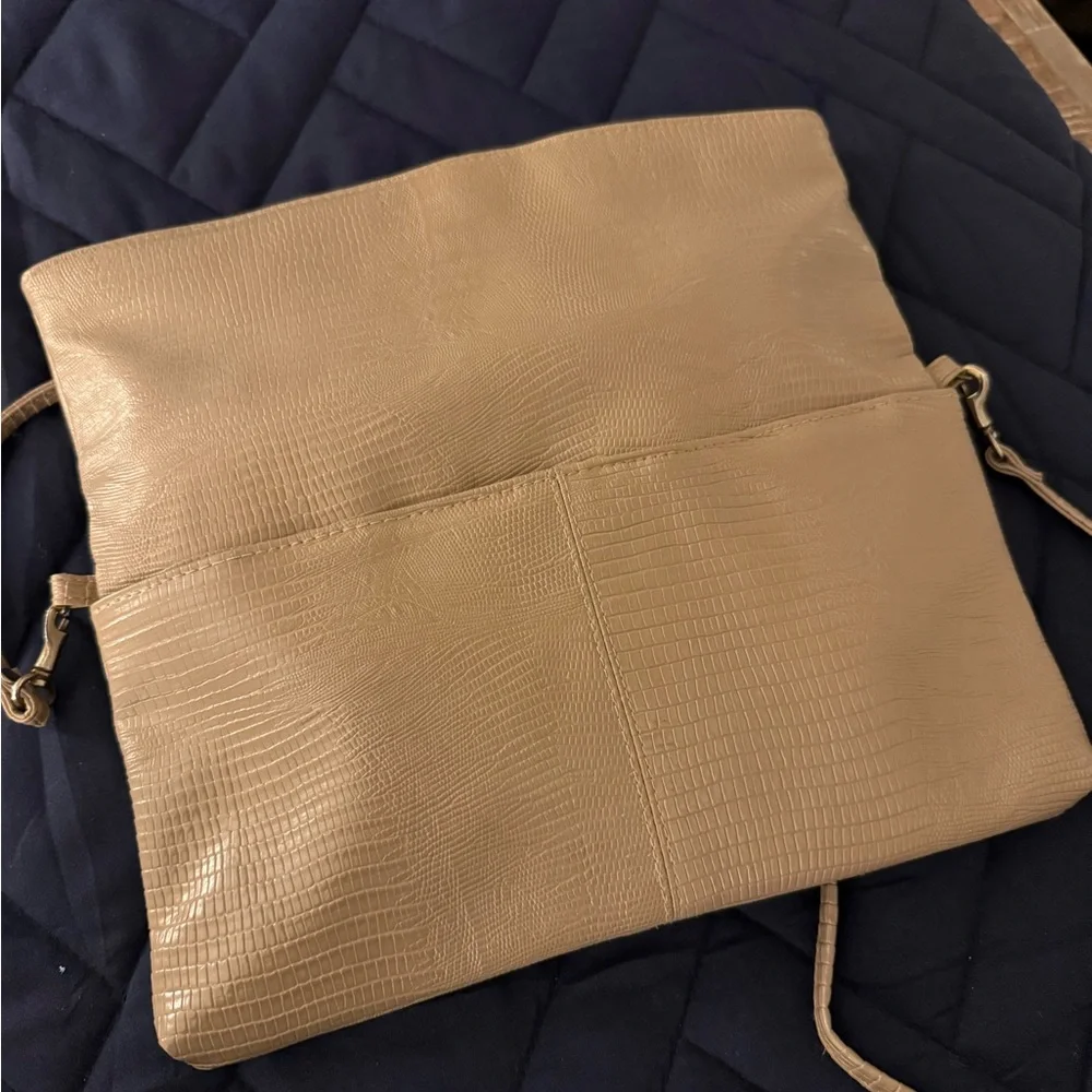 Elegant Tan Clutch Bag - Picture 6 of 8